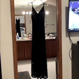 Black long Cache dress